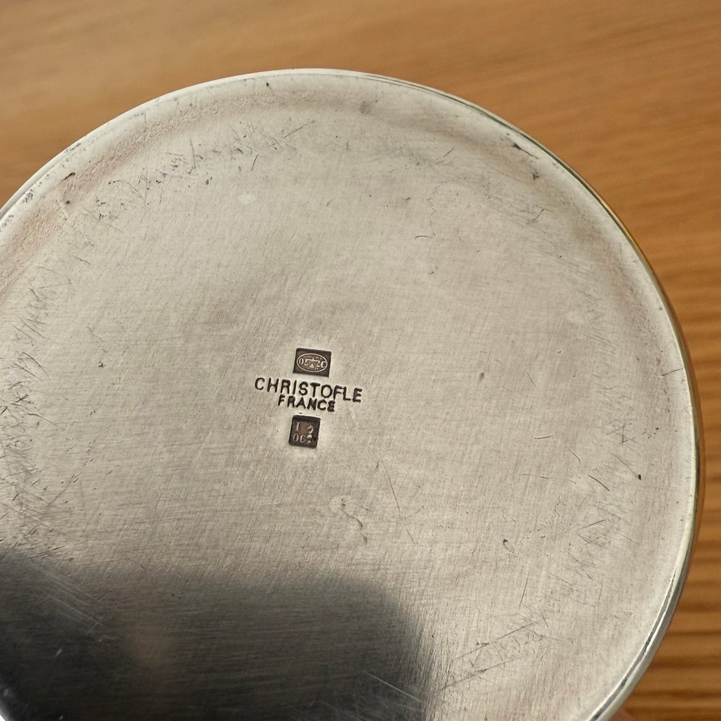 Vintage Timbal CHRISTOFLE French Silverplate 0608252