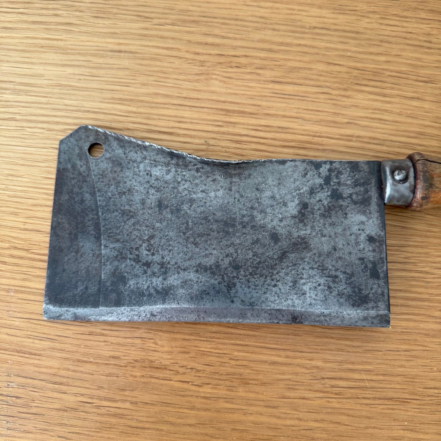 Large french vintage butcher kitchen butcher knife chopper 12 3/4" 3008259