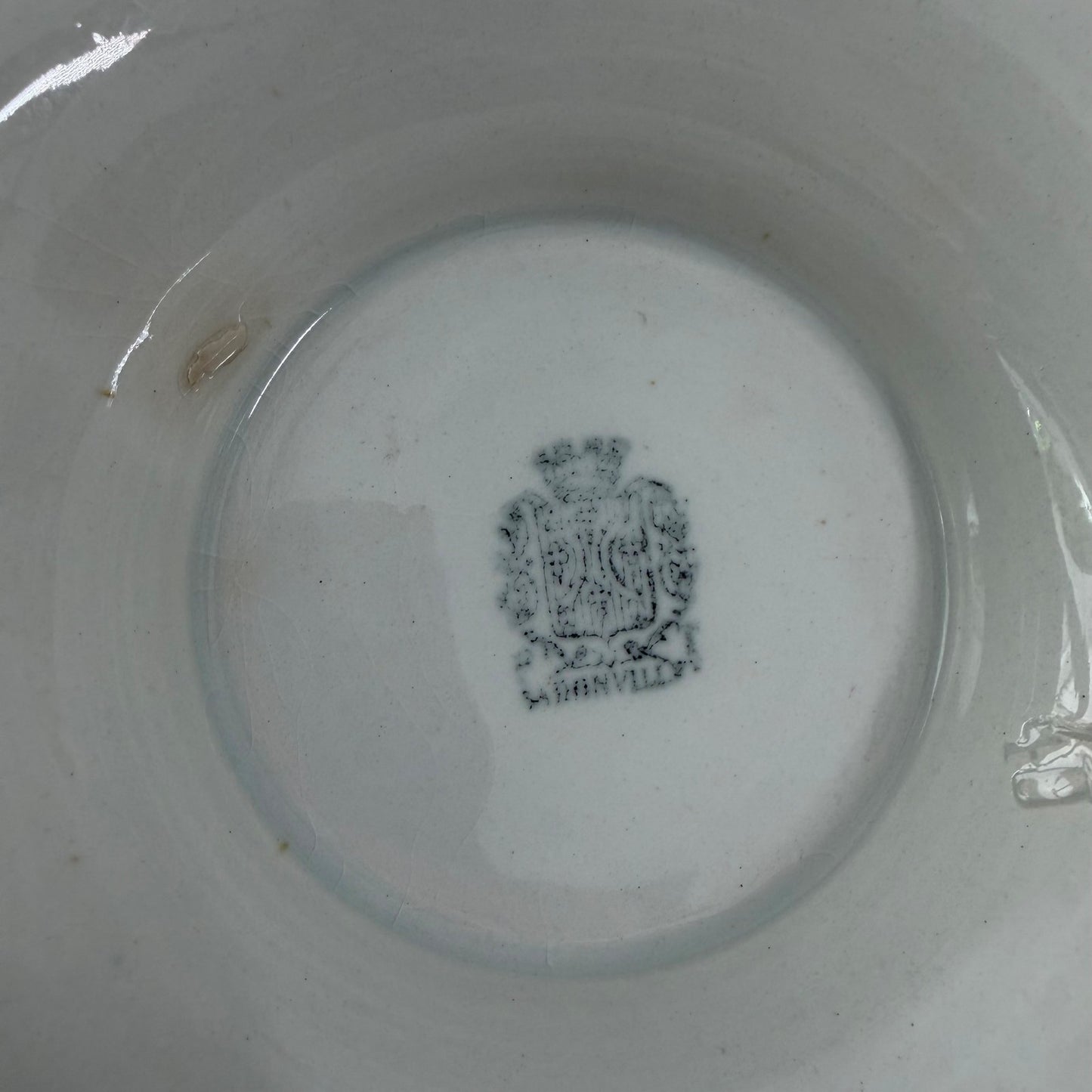 Antique French Soup Tureen White Ceramic Footed Bowl 1408263 Fleamarketfrance
