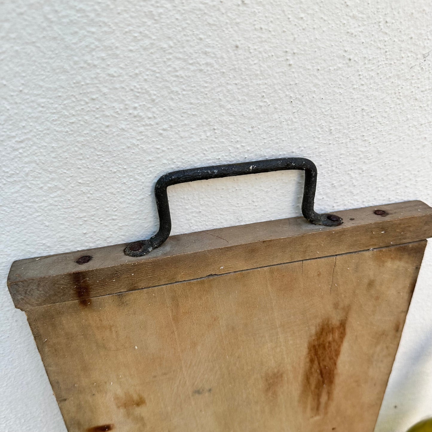 French Cutting Board Vintage Wood Chopping Block Kitchen Utensil 03112310 Unbranded