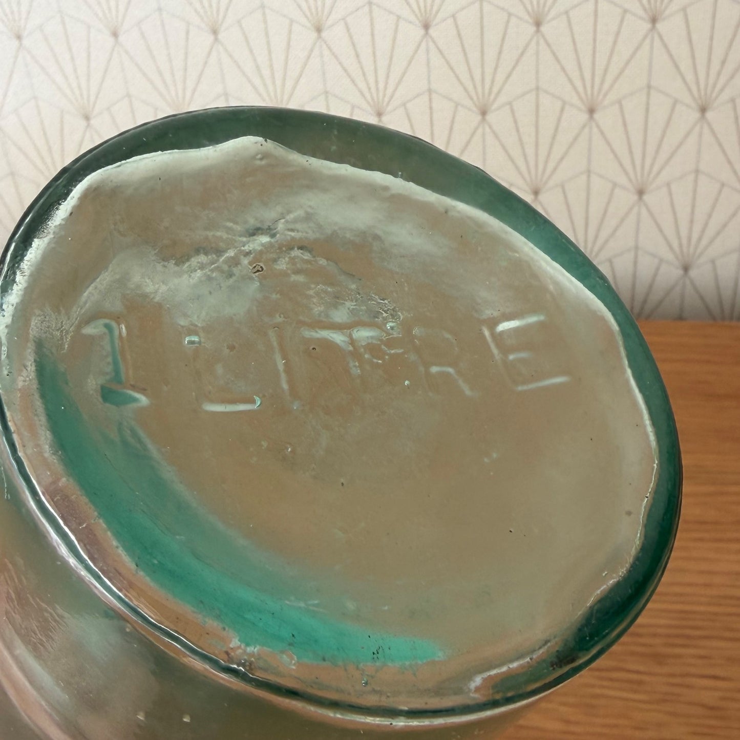 Vintage French Preserve Jar La Lorraine Glass Stopper 1305263 Fleamarketfrance