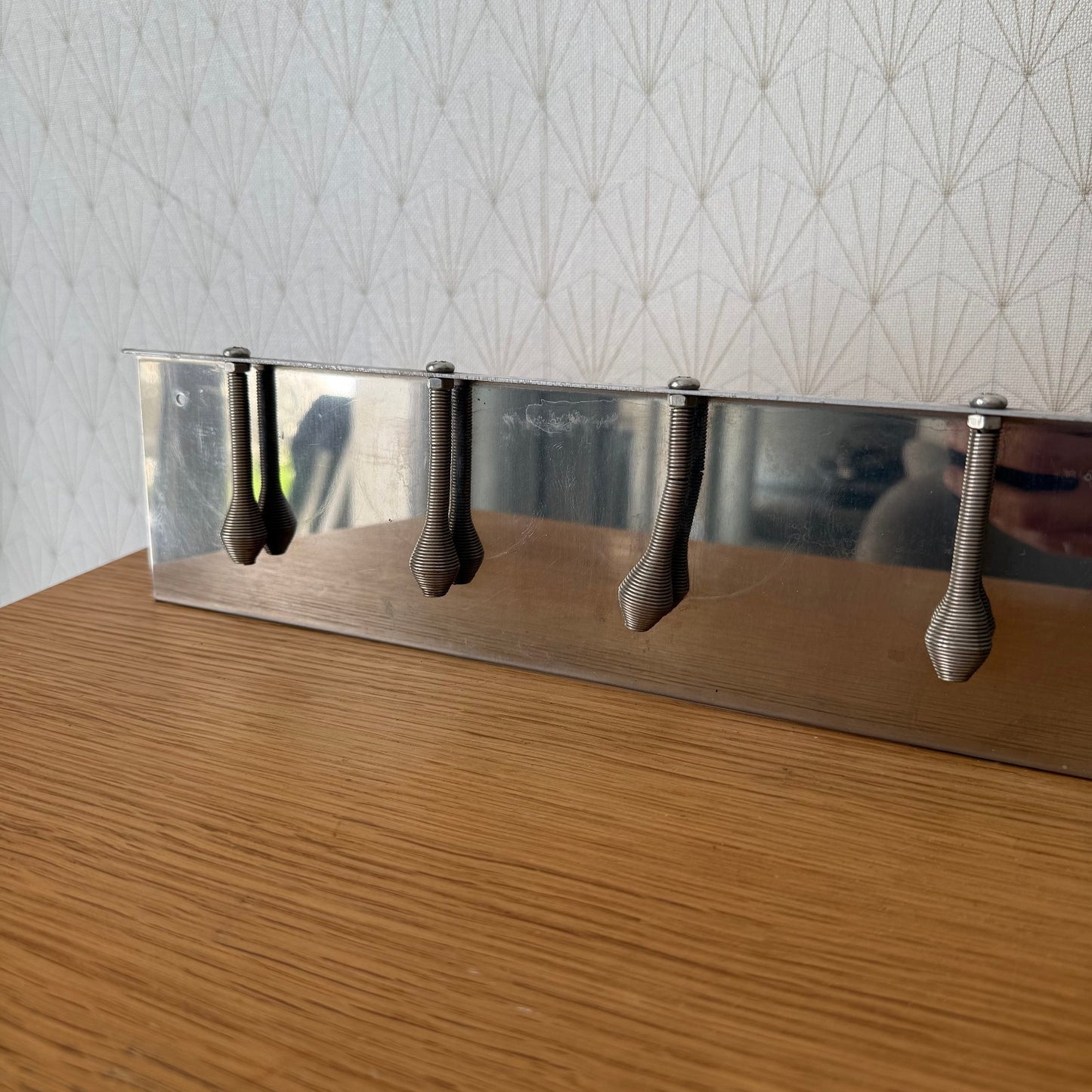 Vintage Restaurant Check Holder Metal Ticket Rack French Kitchen 04072510 Fleamarketfrance