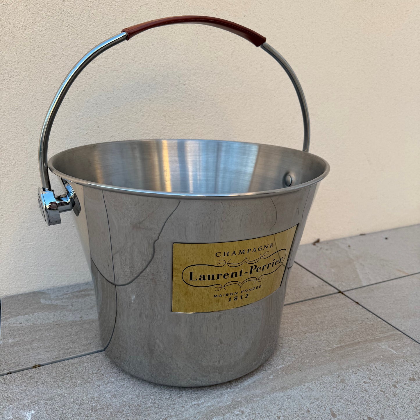 French Champagne Ice Bucket Cooler Basin Laurent PERRIER DOUBLE MAGNUM 2204255