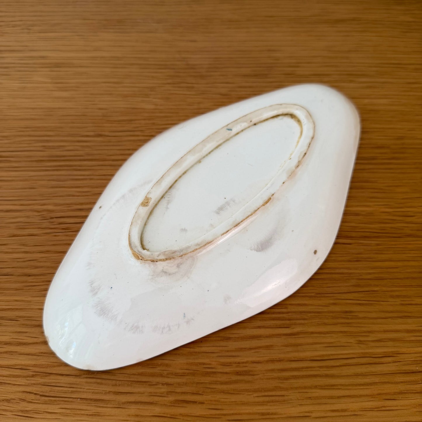 Vintage French Ravier Plate Thristle 2710251