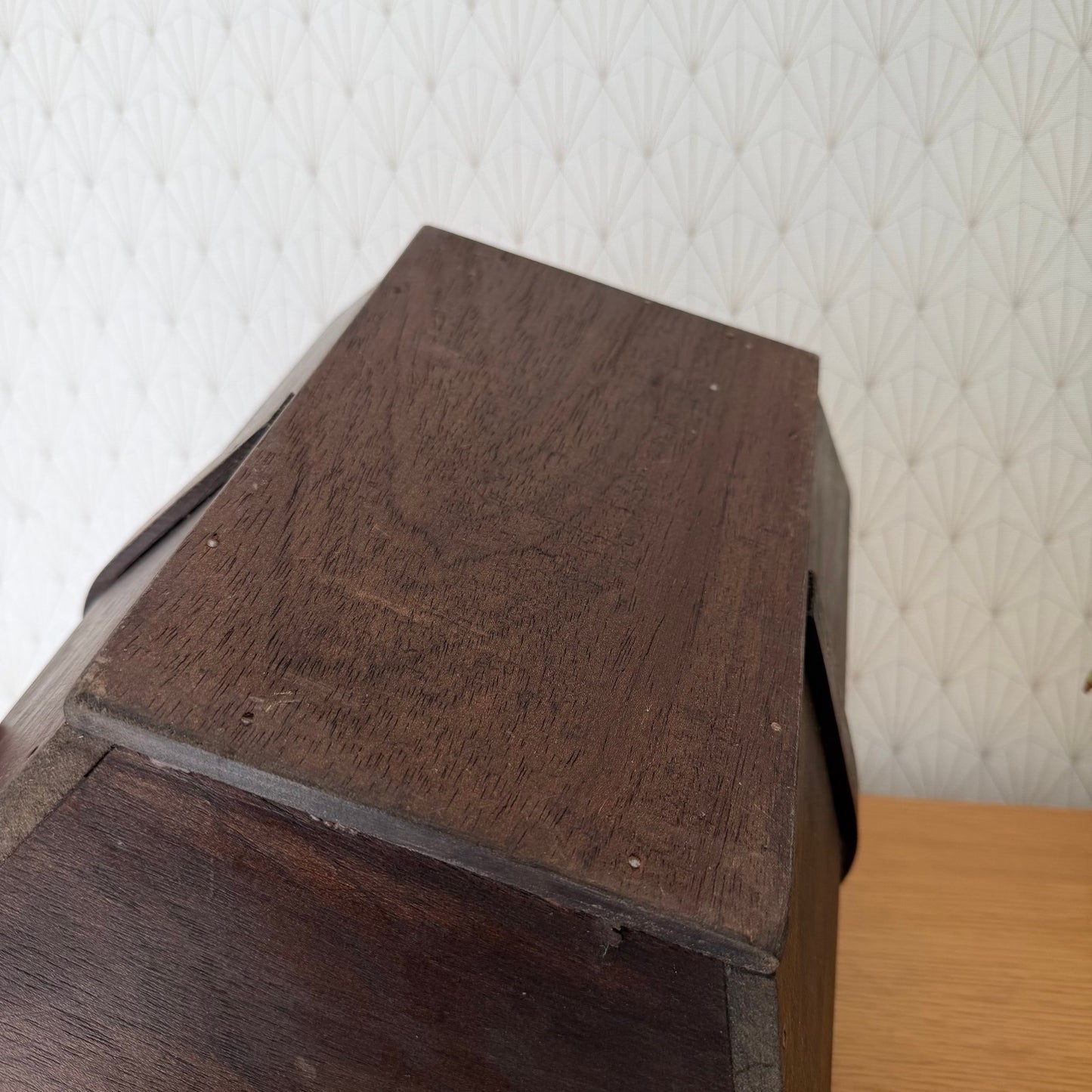 French Wooden Basket market fruits Mushrooms Vintage Wineyard 2010255