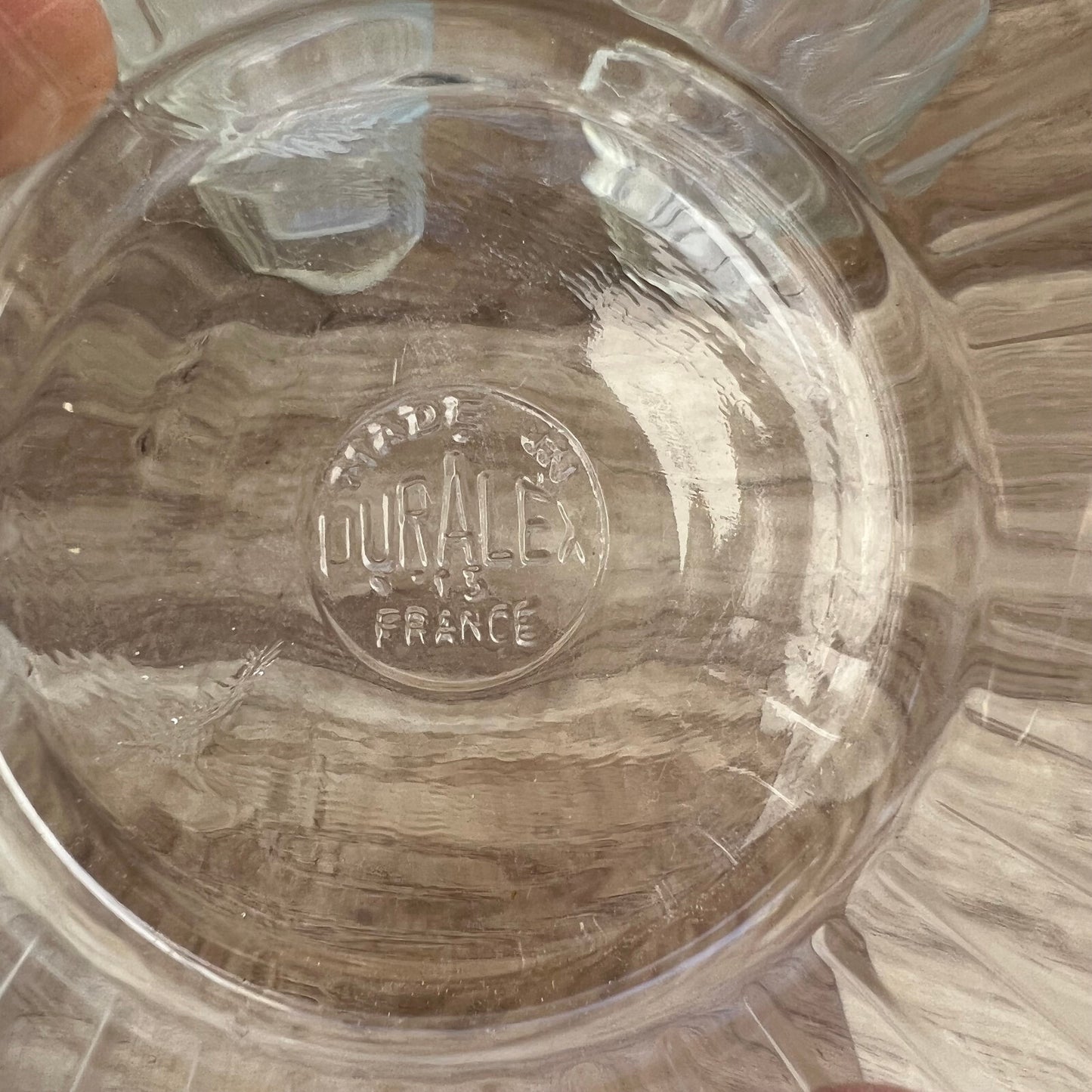 Duralex Ramekins French Clear Glass Vintage Set of 6 Dishes 07062213 Duralex