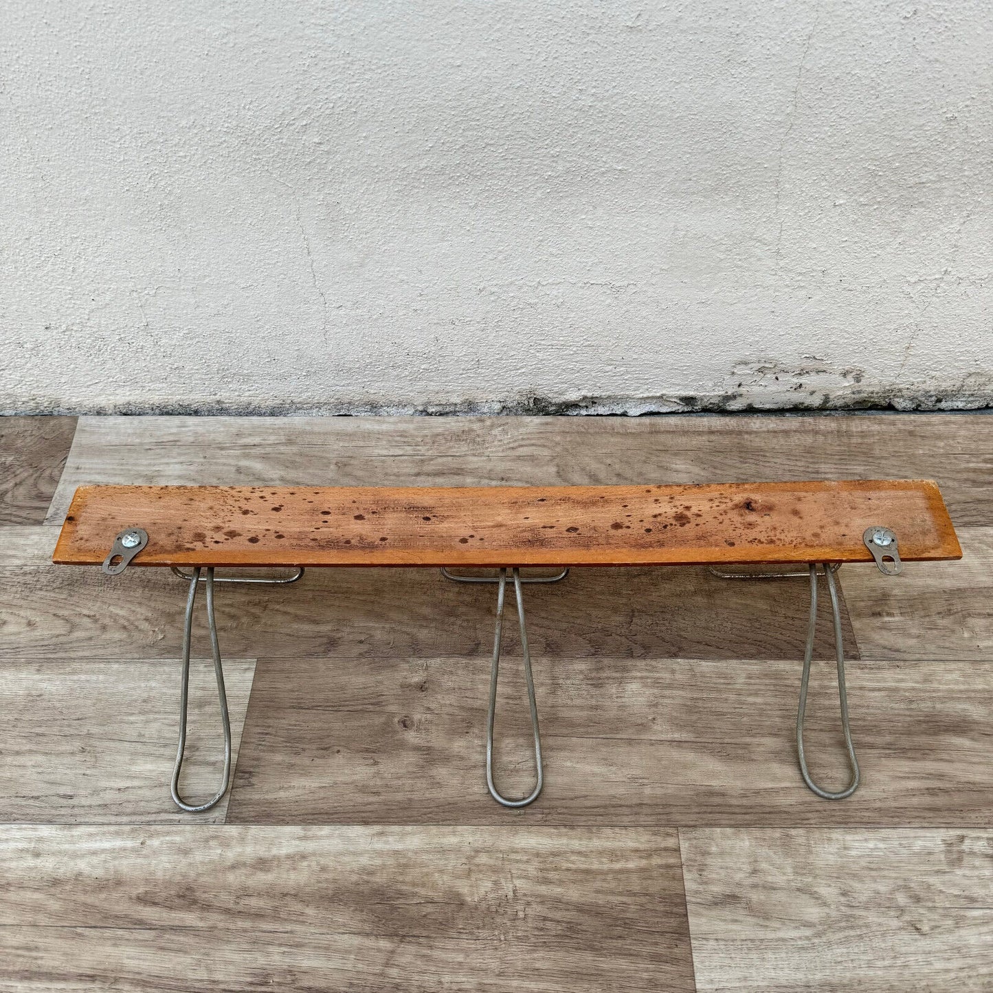 Antique French Coat Hook Hat Wood Wooden 3 Pegs Hanger rack 2604249 Unbranded