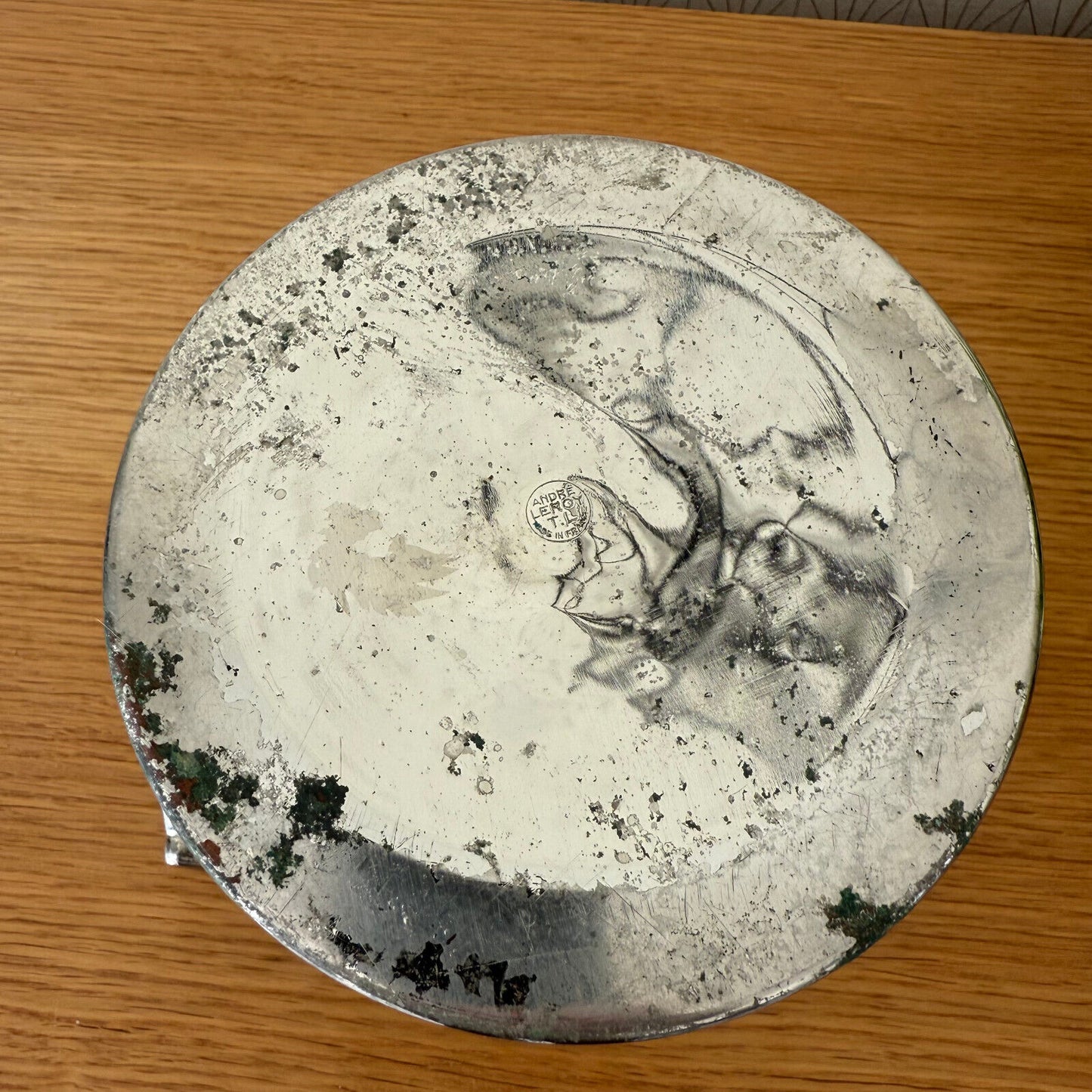 Vintage French Champagne French Ice Bucket Cooler France Silverplate 0904254