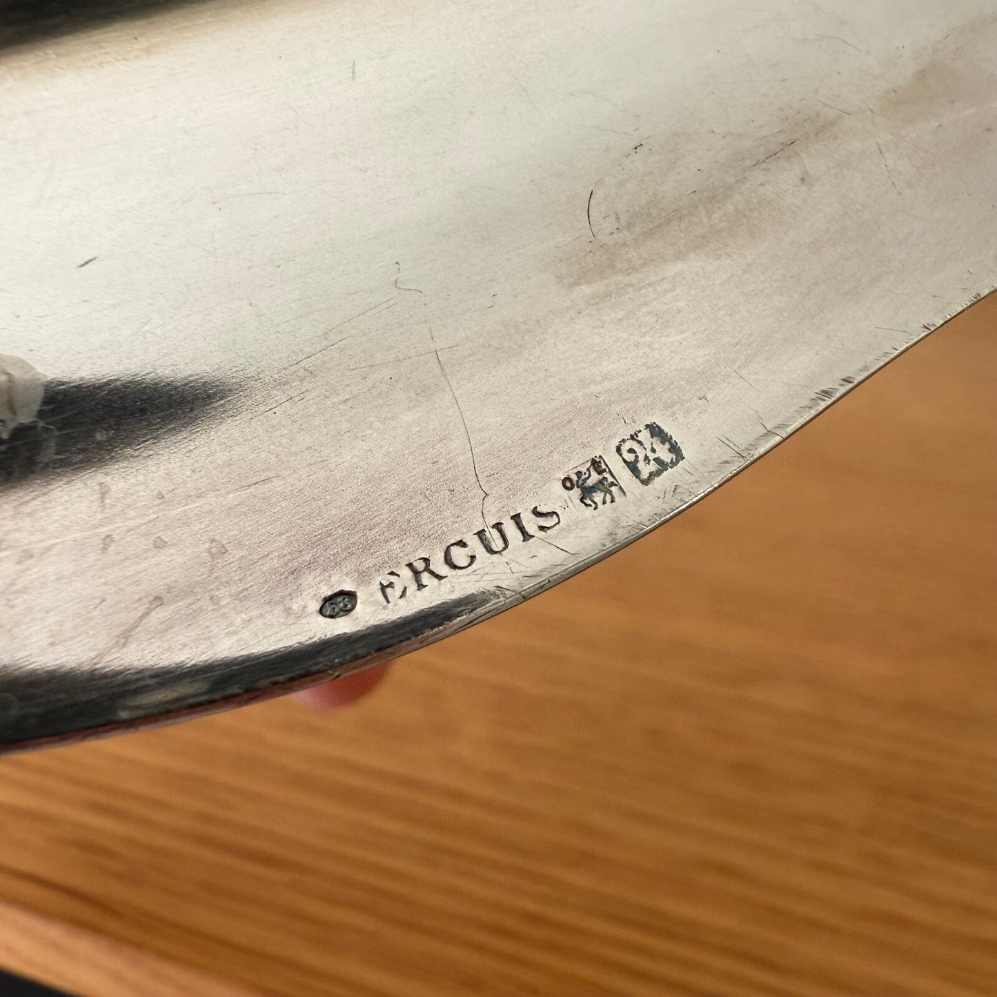 Vintage French Vintage Ercuis Gravy Boat silverplate 1906259 ercuis