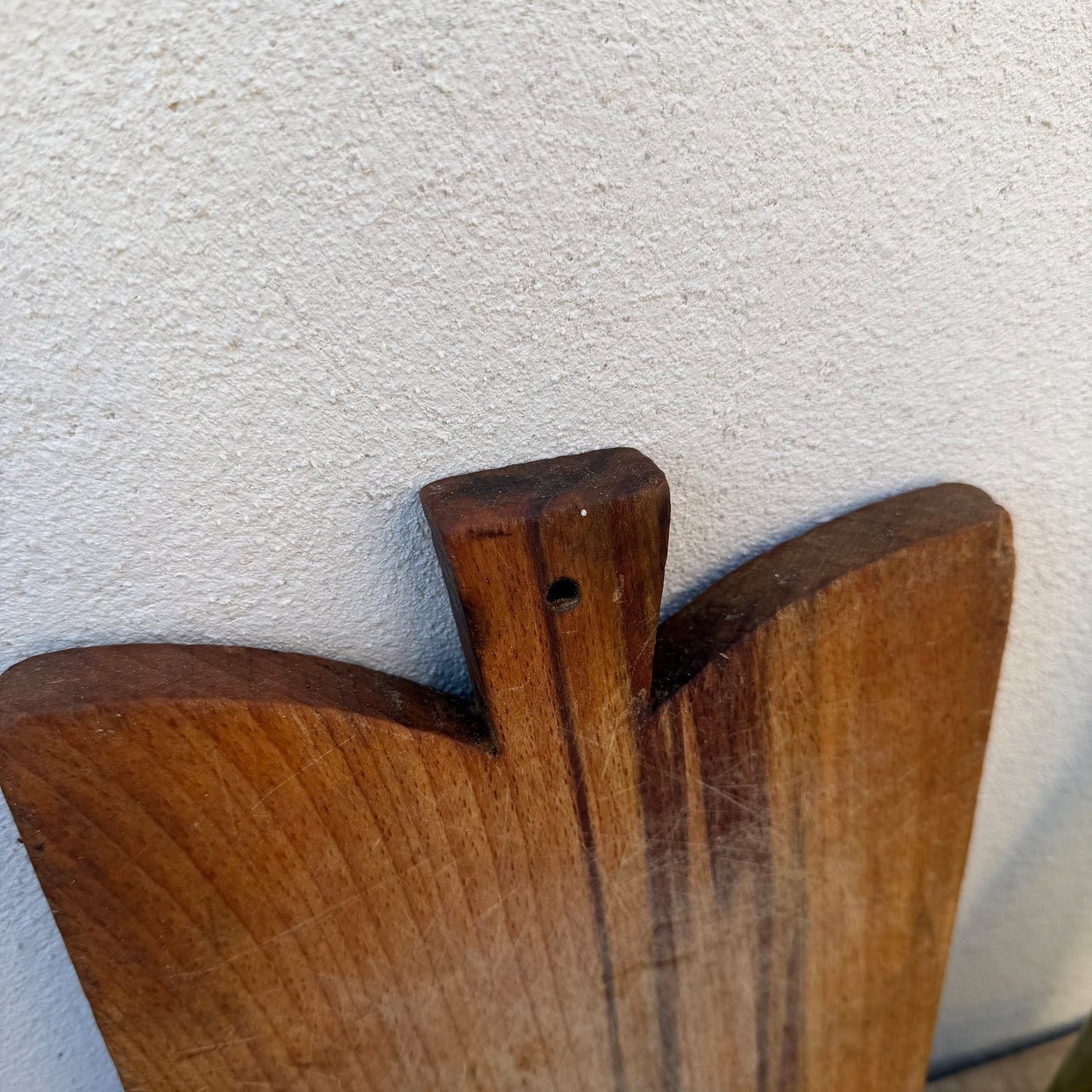Vintage French Bread Board Wood Cutting Chopping Kitchen Rustic 1103261 Antique