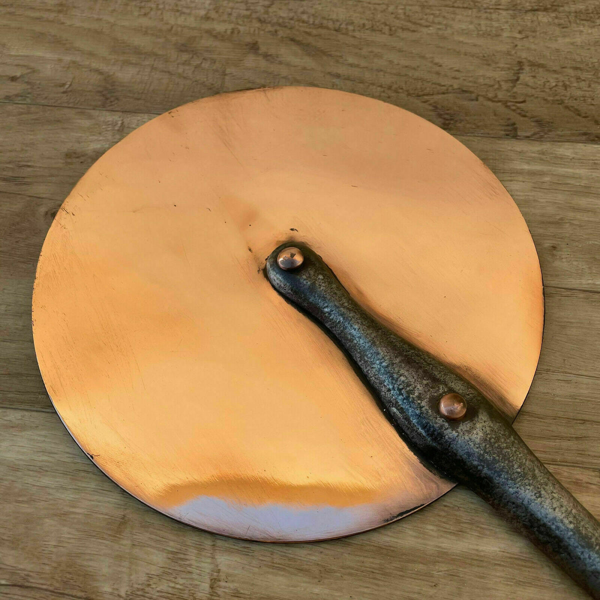 French Copper Lid Cast Iron Handle Vintage Cookware Pan Cover 6.75" 04042116 Cuisine