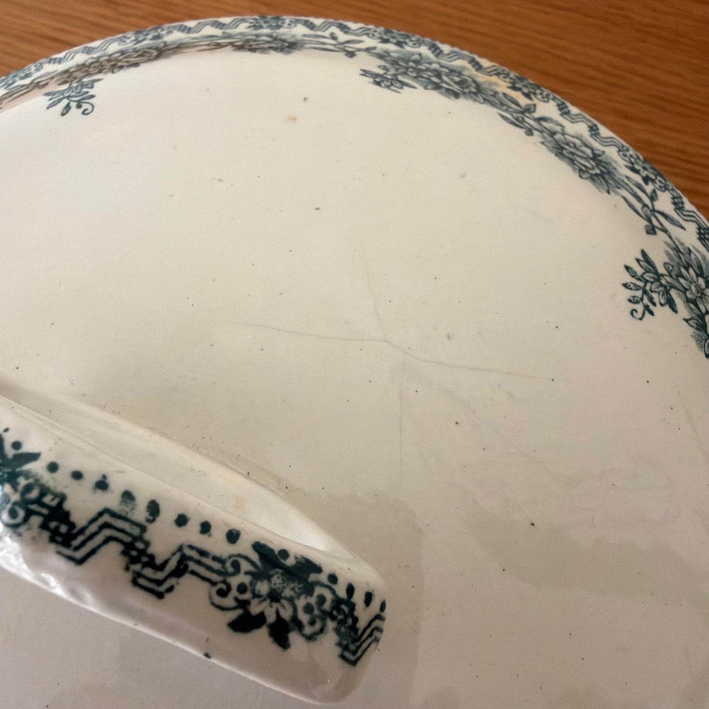 Vintage French Argenton St Amand Les Eaux Ceramic Floral Tureen 18052610 Fleamarketfrance