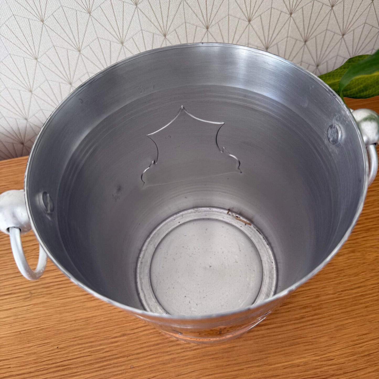 Vintage French Champagne Ice Bucket Cooler Made France VEUVE CLICQUOT 0904258