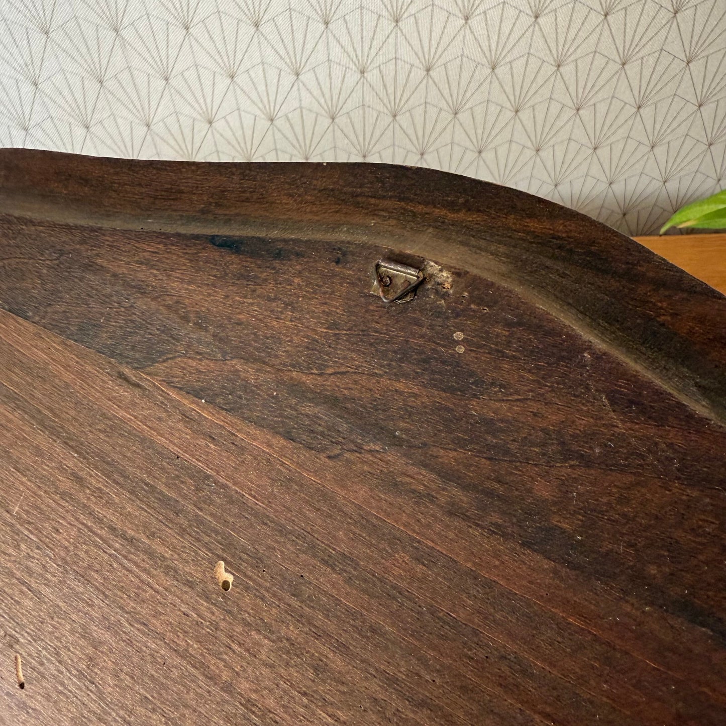 Antique French Bread Board Carved Wood Wheat Notre Pain 19062510 Antique
