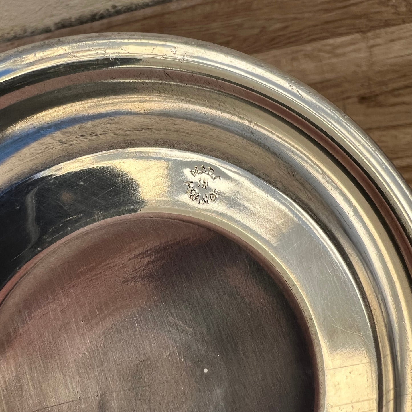 French Champagne Ice Bucket Canard-Duchene Silver Metal Vintage 27102415 Canard-Duchêne