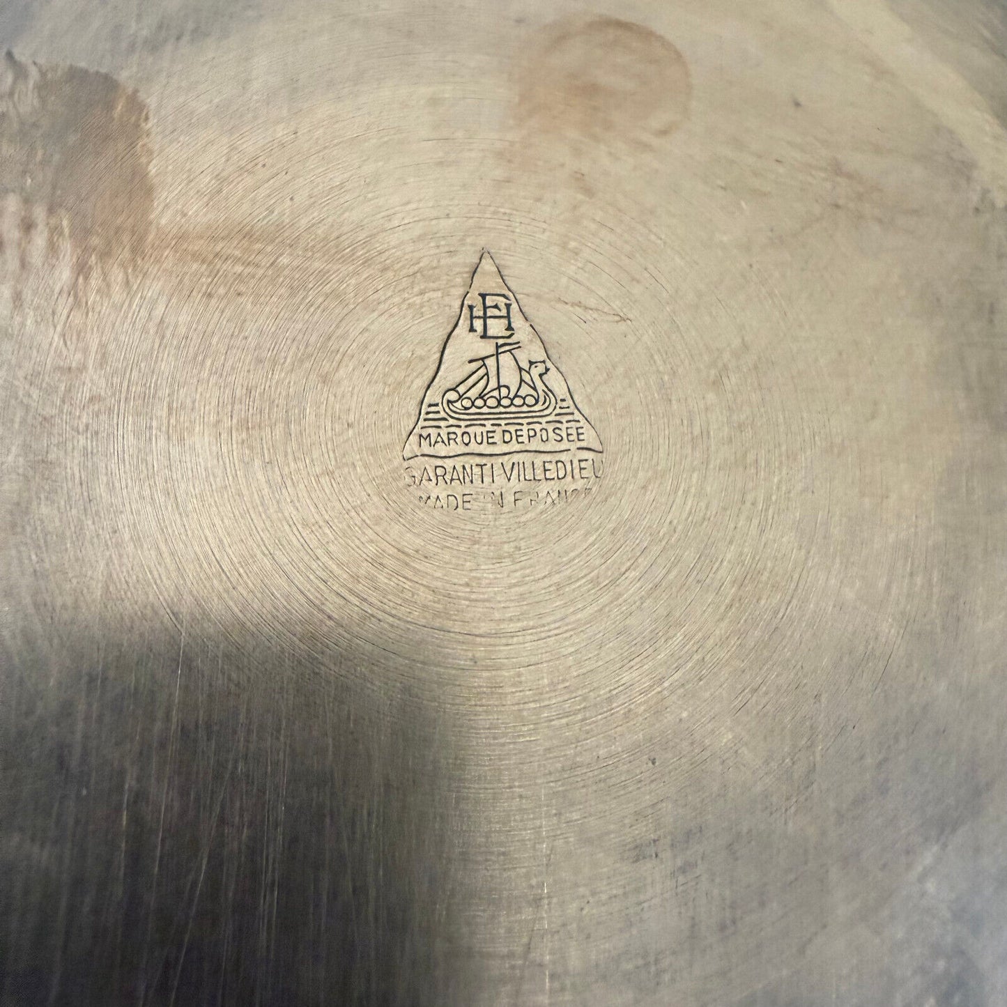 Vintage French Copper Chocolate Pot Wooden Handle Villedieu 0304254