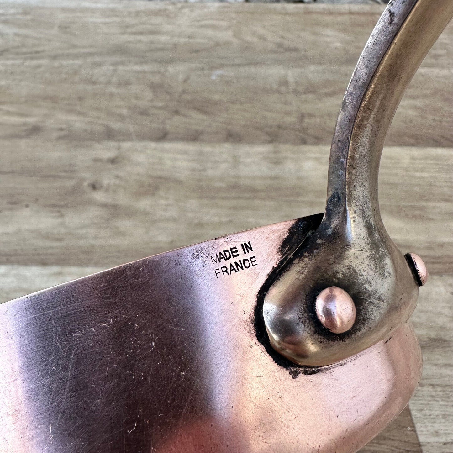 Sauteuse Frying pan culinair French COPPER made in france 0712232 - Fleamarketfrance