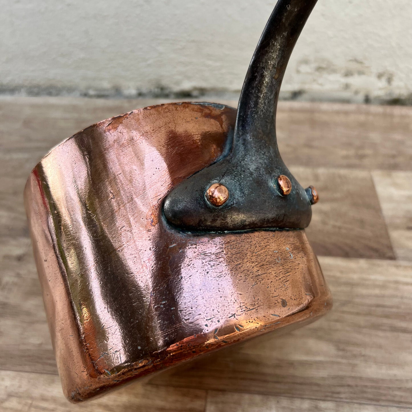 French Copper Saucepan Professional 2mm Cookware Made in France 0712226 Unbranded