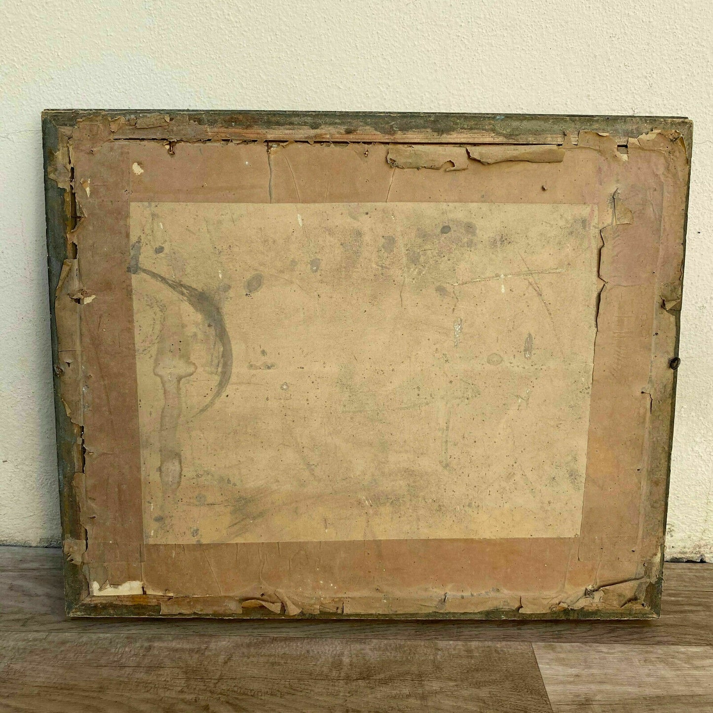 French vintage photograph asparagus shop Cavaillon framed antique 18072011 Fleamarketfrance