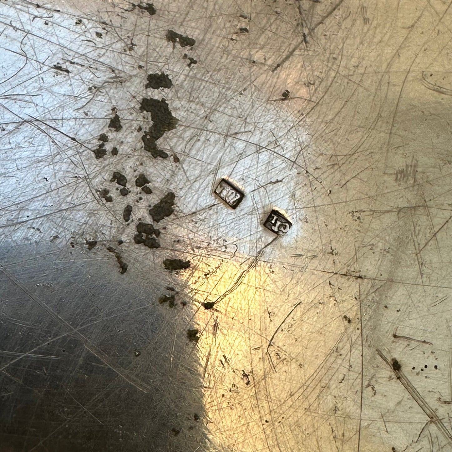 Vintage French Champagne Silverplate Bucket Cooler Pearl 2802254 - Fleamarketfrance