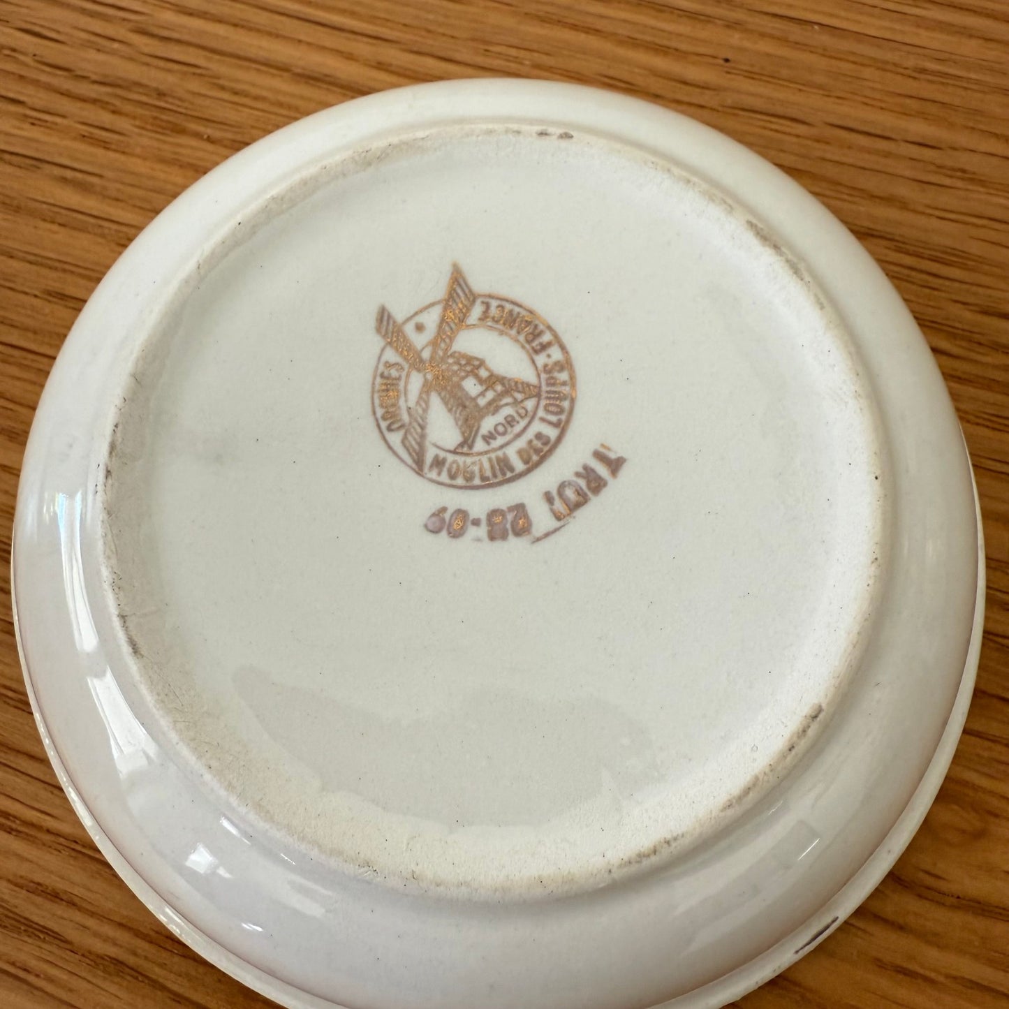 Vintage Perrier Jouet French Champagne Ashtray Older Signer Coins 2507256