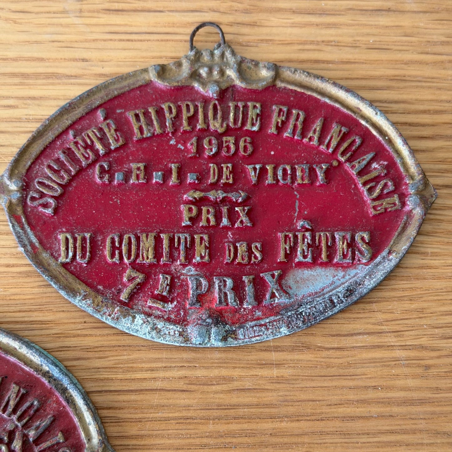 French Vintage Agricultural Award Trophy Plaques 1950s Prizes 1212253 Fleamarketfrance : French vintage and antique decor