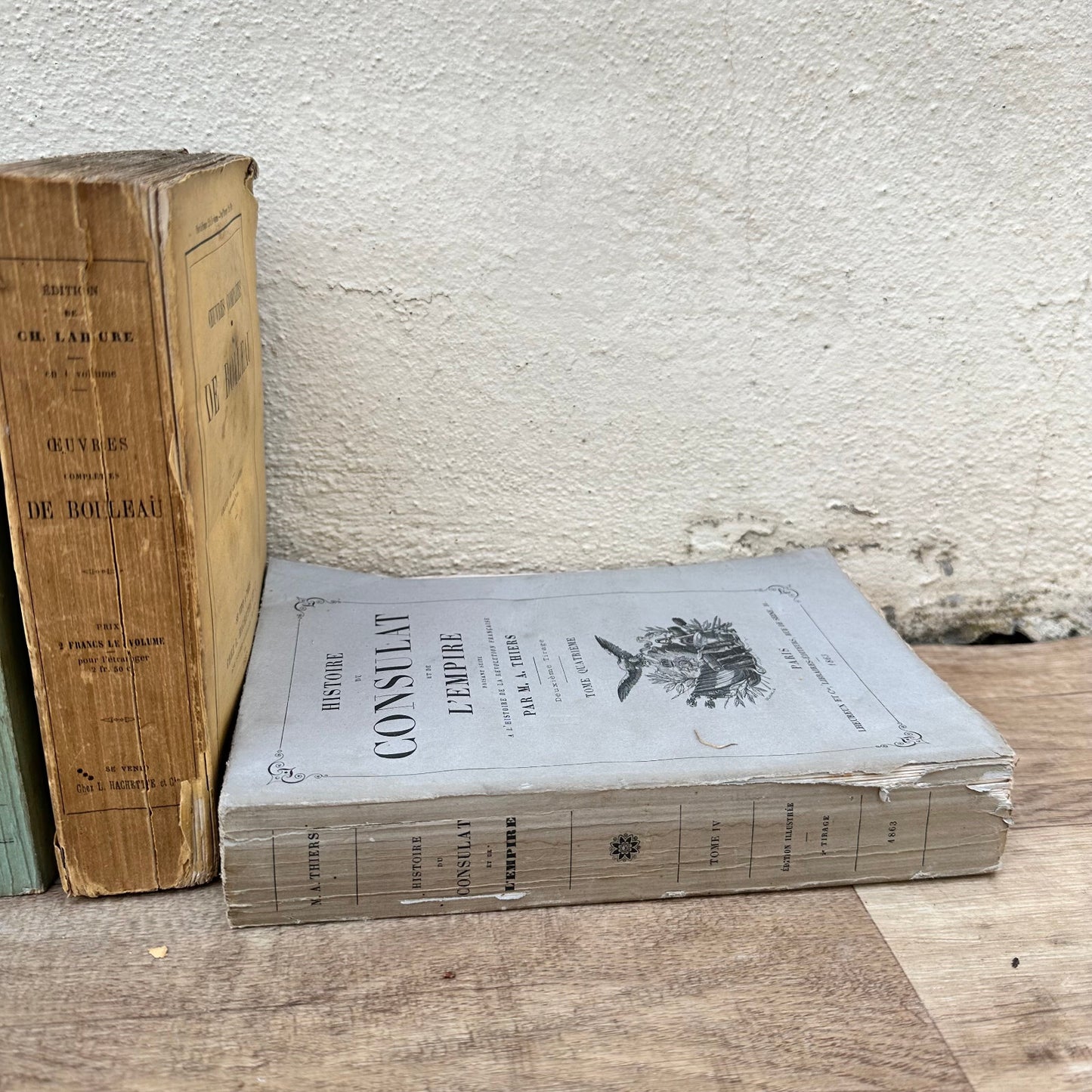 Antique French Books 19th Century Collection Vintage Literature 18052315 Fleamarketfrance