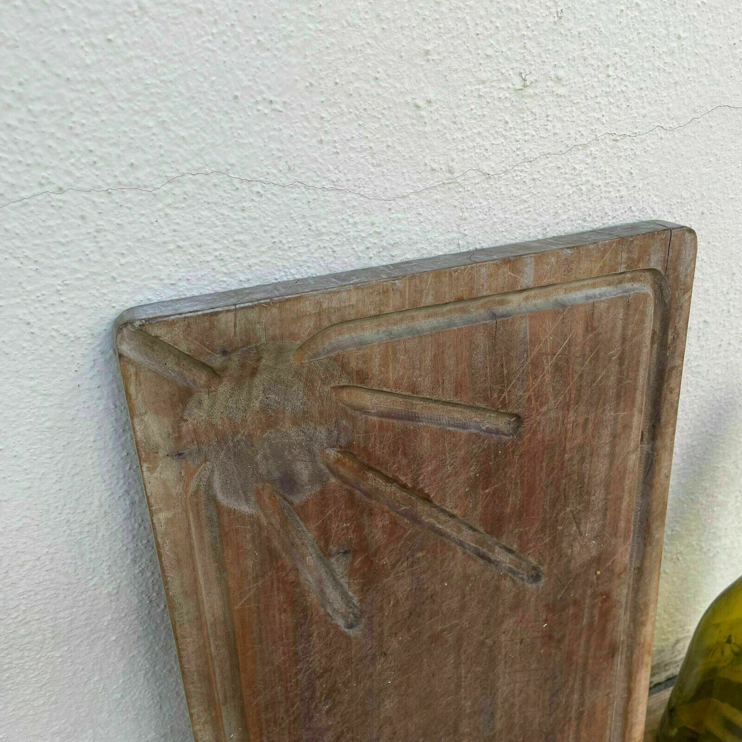 ANTIQUE VINTAGE FRENCH BREAD OR CHOPPING CUTTING BOARD WOOD 17082118 Unbranded