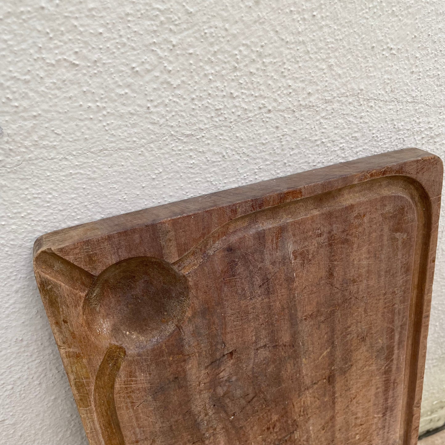 Vintage French Cutting Board Wood Bread Chopping Block Kitchen 1803257 Unbranded