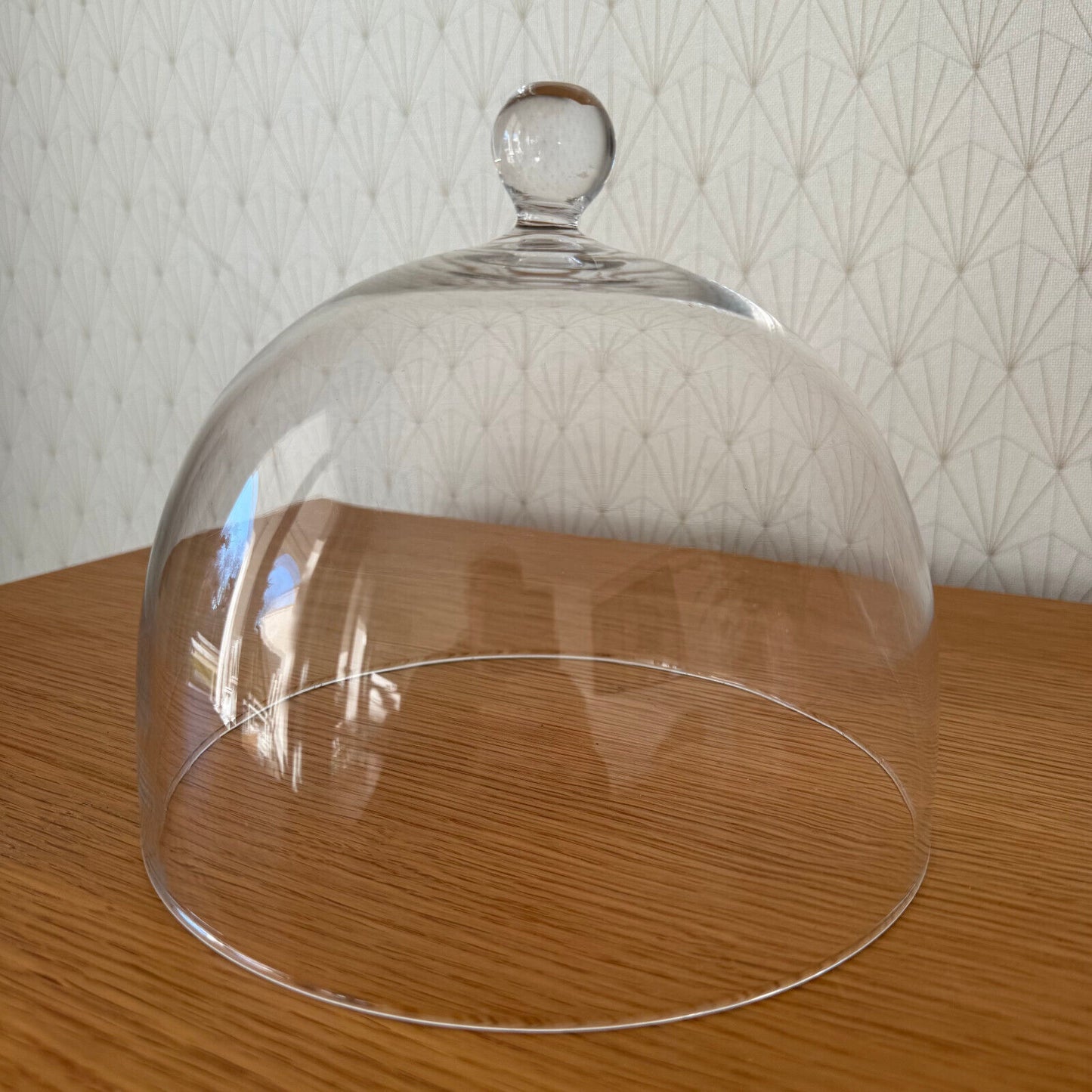Vintage French Fromage Cheese Glass Bell Garden Cloche Dome Bell 24012511 Unbranded