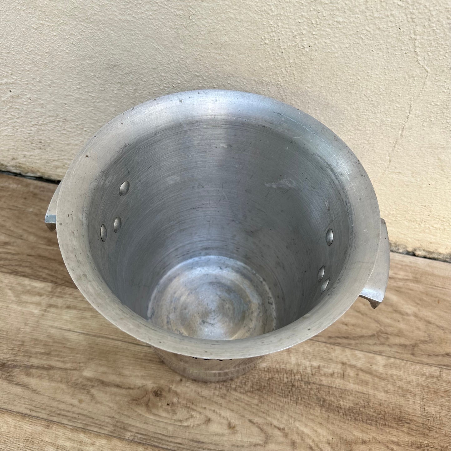 French Champagne Bucket Vintage Aluminum RENAN Wine Ice Cooler 2802253 RENAN