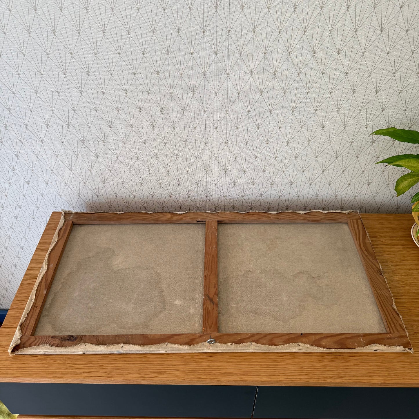 Vintage French Art Landscape Painting Seaside Signed 1206252