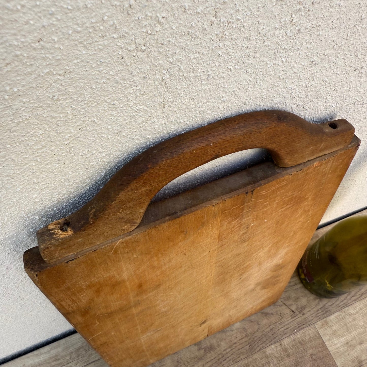 ANTIQUE VINTAGE FRENCH BREAD OR CHOPPING CUTTING BOARD WOOD 0707256