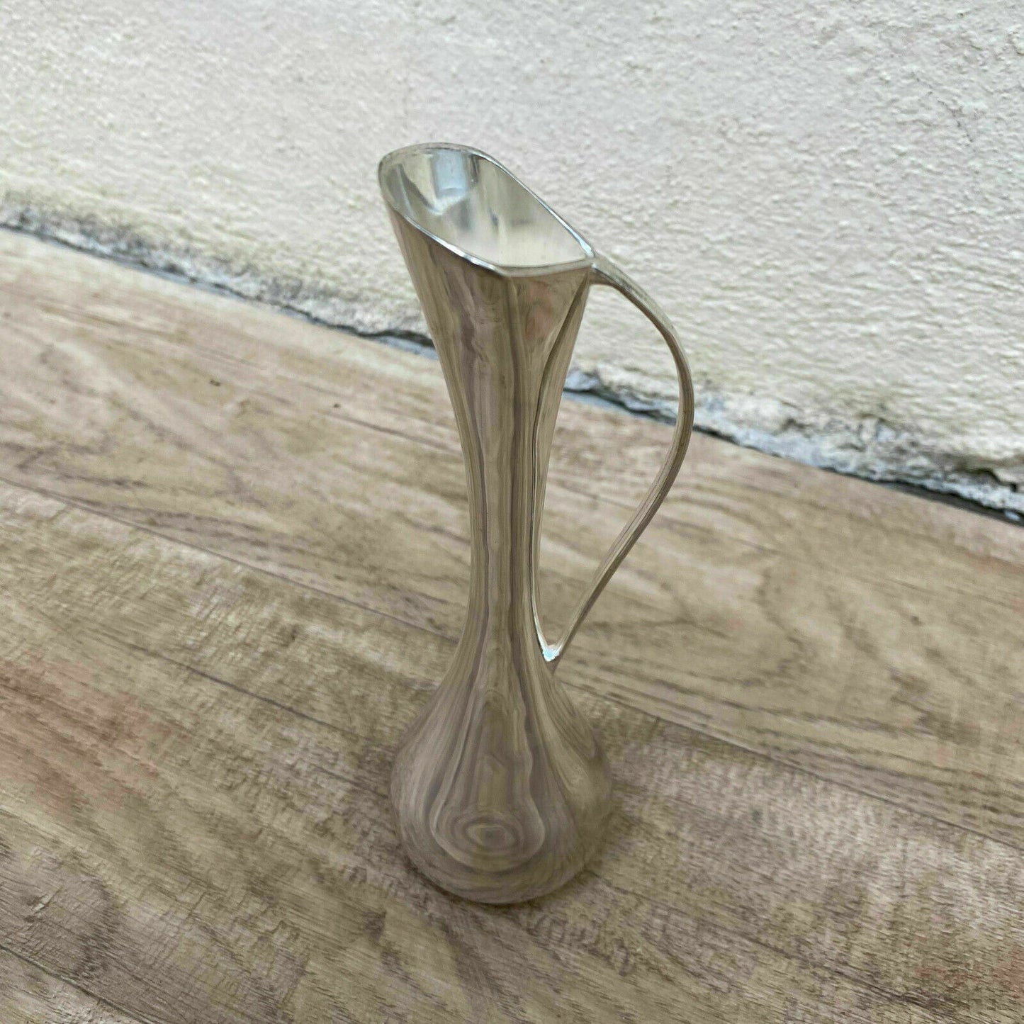 French Silver Plated Vase Soliflore Mid Century Modern 7" 15062008 Fleamarketfrance