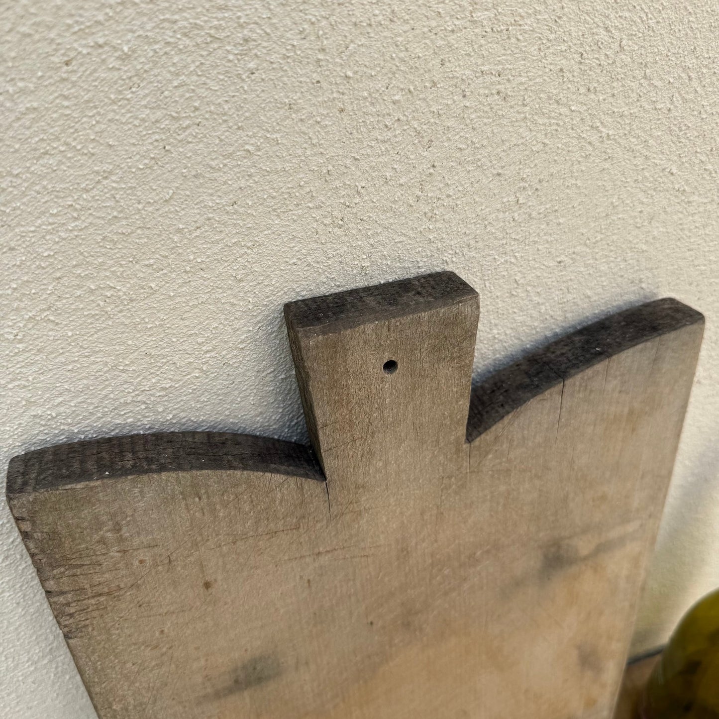 ANTIQUE VINTAGE FRENCH BREAD OR CHOPPING CUTTING BOARD WOOD 0707255