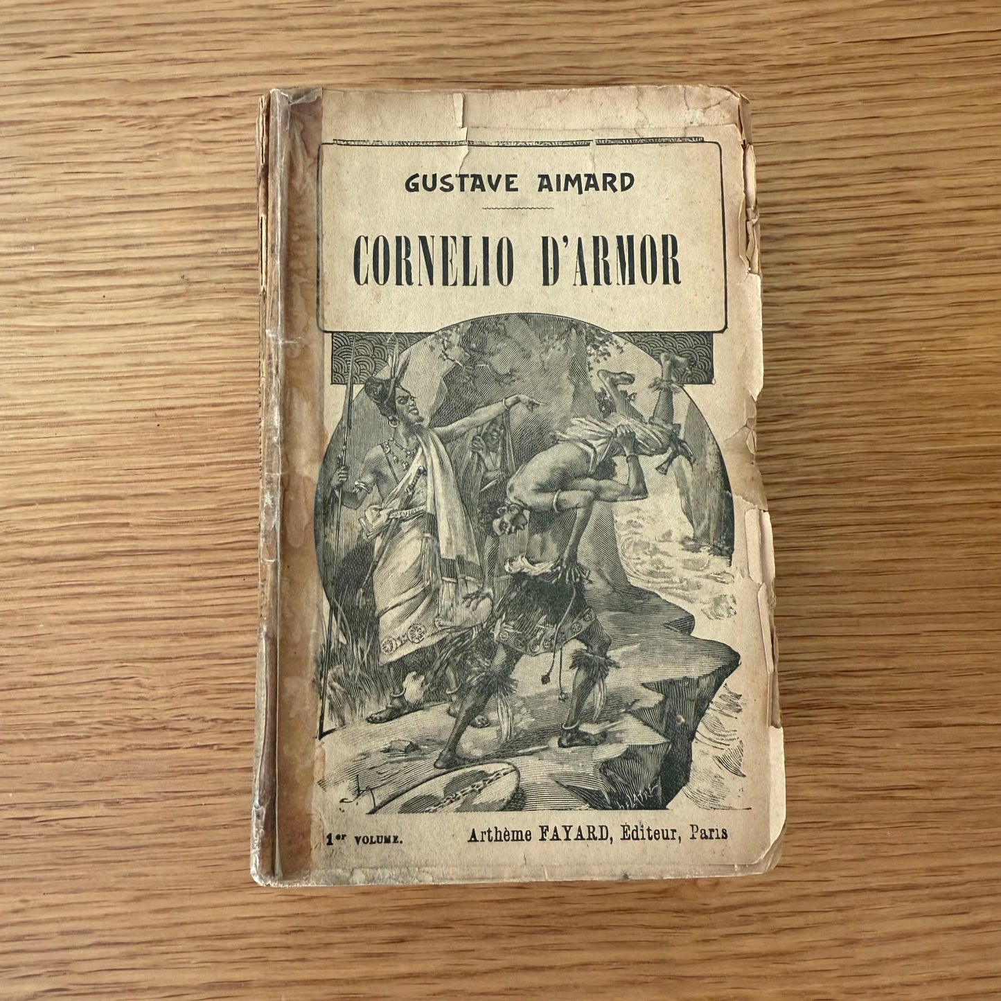 Collection of old French books decoration 0309252