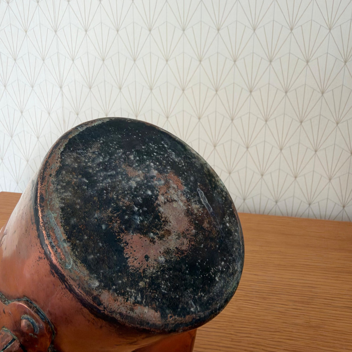 French Antique Copper Sugar Pan E. Dehillerin Paris 2909265
