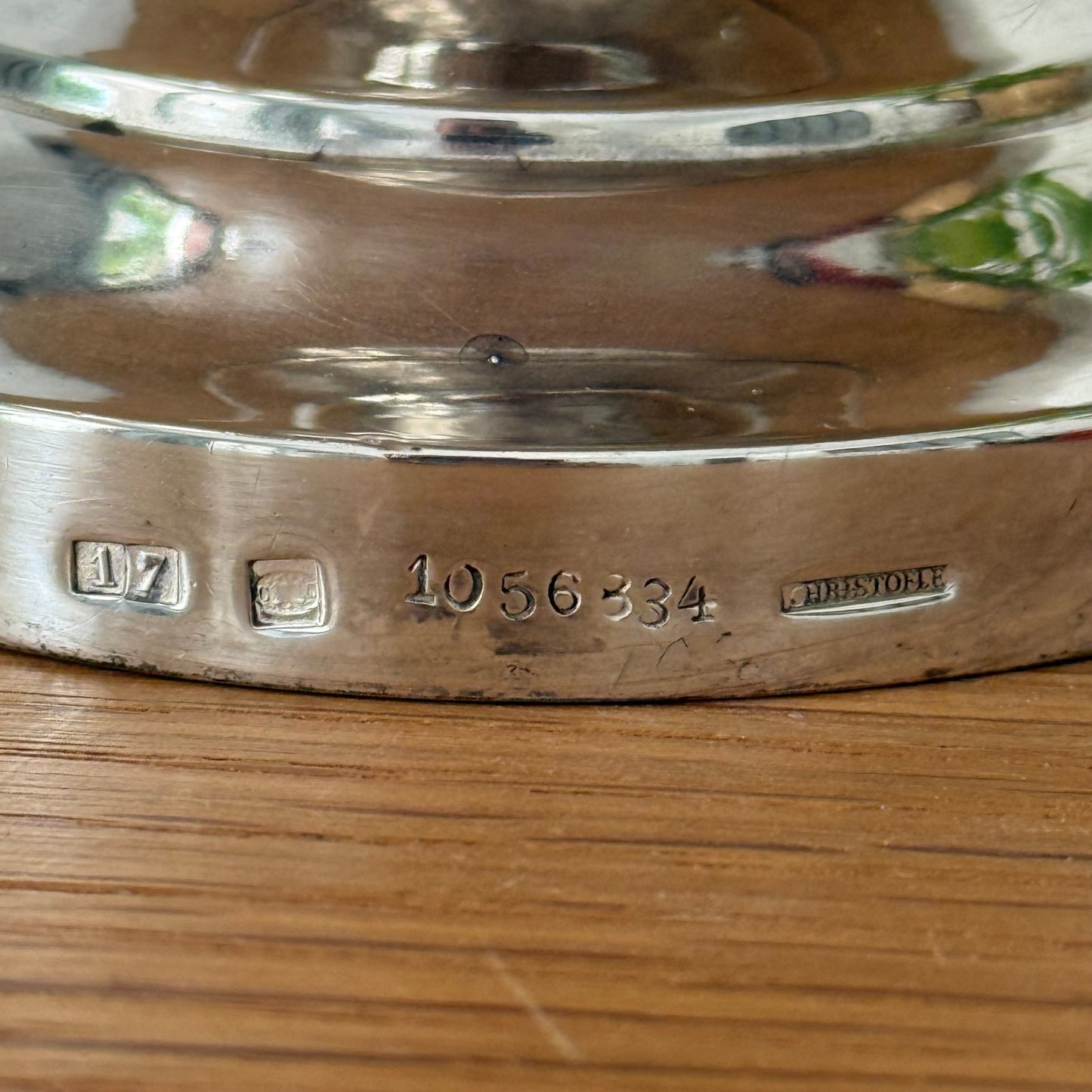 Vintage French Christofle Silverplate Cup Bowl Sweets 02112512