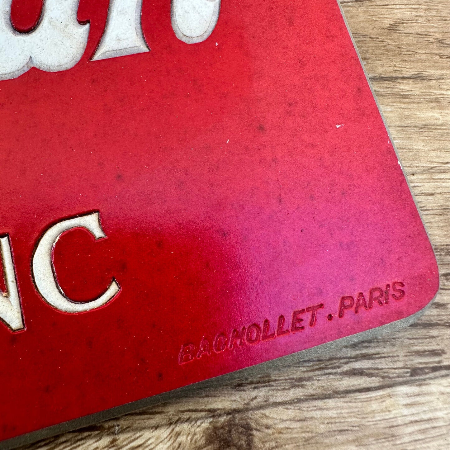 French cardboard sign alcohol vintage ADVERTISING wine provence 17092315 - Fleamarketfrance