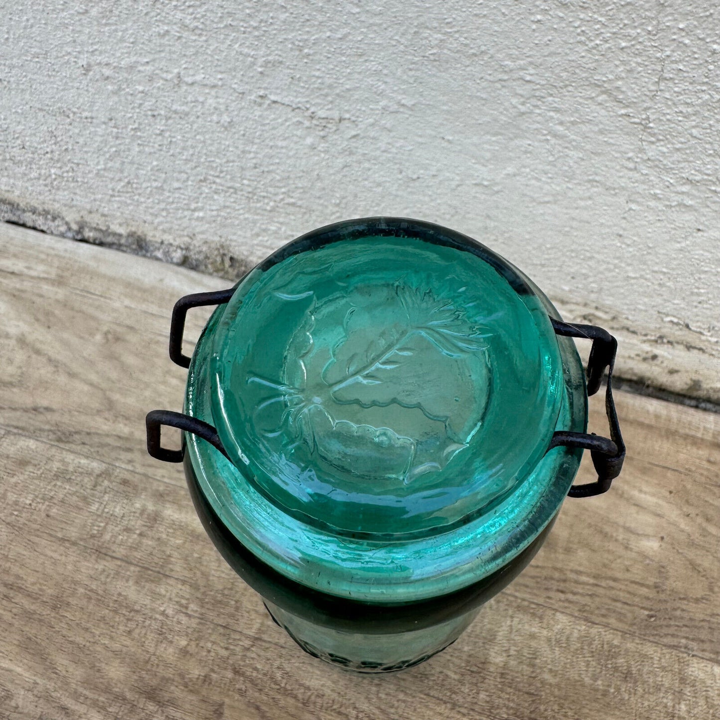 Old preserve La Lorraine jar glass stopper 9 1/2" 30062418 Fleamarketfrance