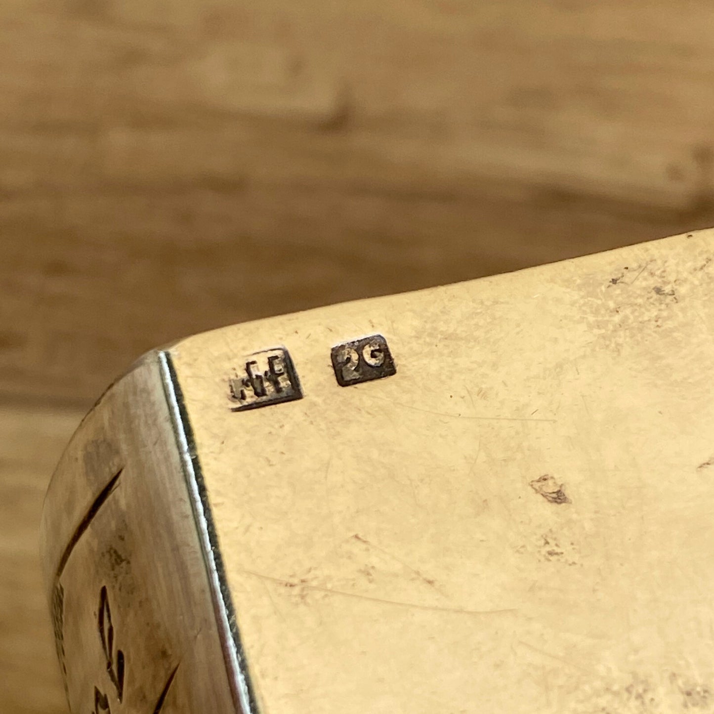 VINTAGE French FRANCE SILVERPLATE ANTIQUE NAPKIN RINGS Set of 2 2903255