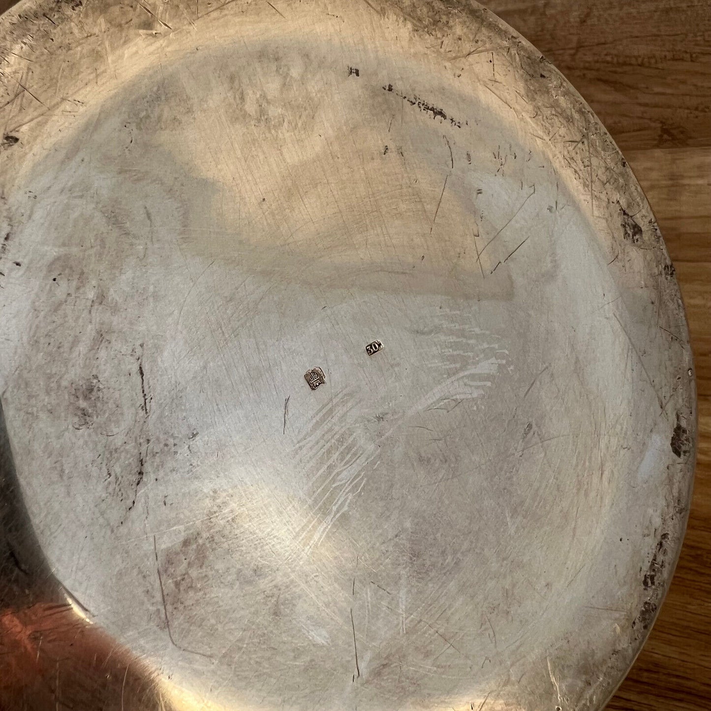 Vintage French Champagne Silverplate Ice Bucket Cooler 09032515