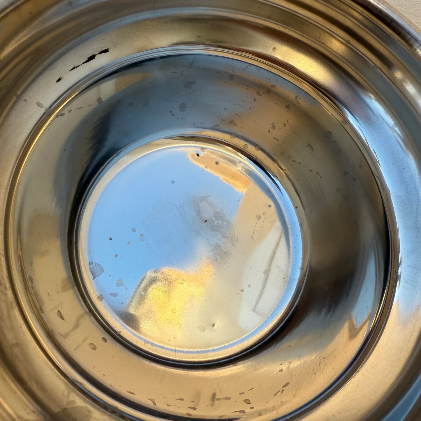 Vintage French Champagne Inox Ice Bucket Cooler Basin 1604255