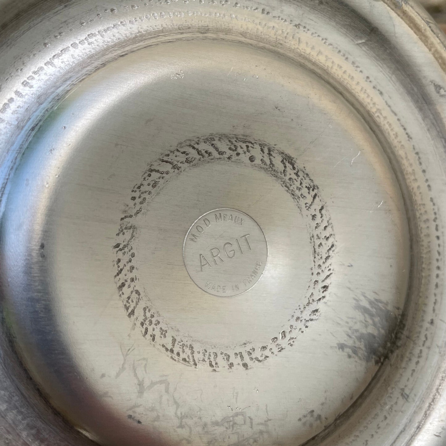 Vintage French Moet Chandon Ice Bucket Silver Metal Champagne Cooler 0711252 Moet & Chandon