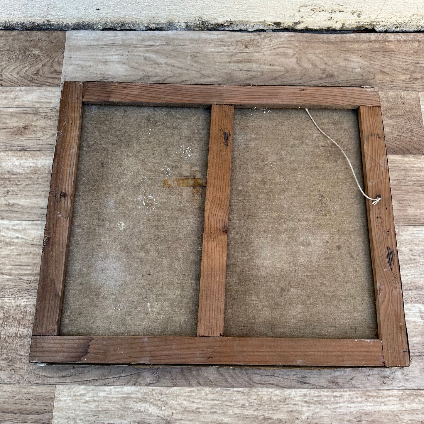 FRENCH Antique landscape STILL LIFE Old PAINTING signed forest 11082318 - Fleamarketfrance