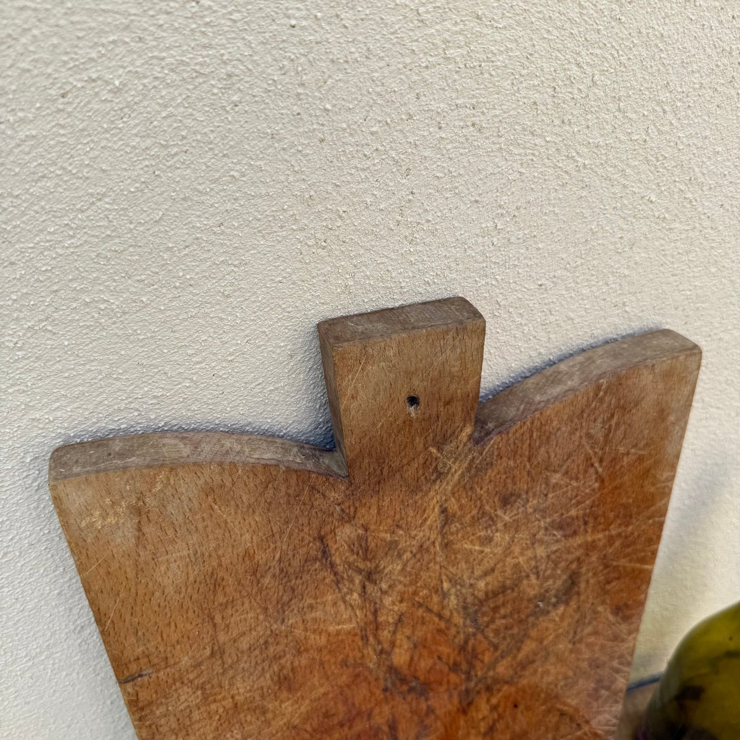 ANTIQUE VINTAGE FRENCH BREAD OR CHOPPING CUTTING BOARD WOOD 0707253