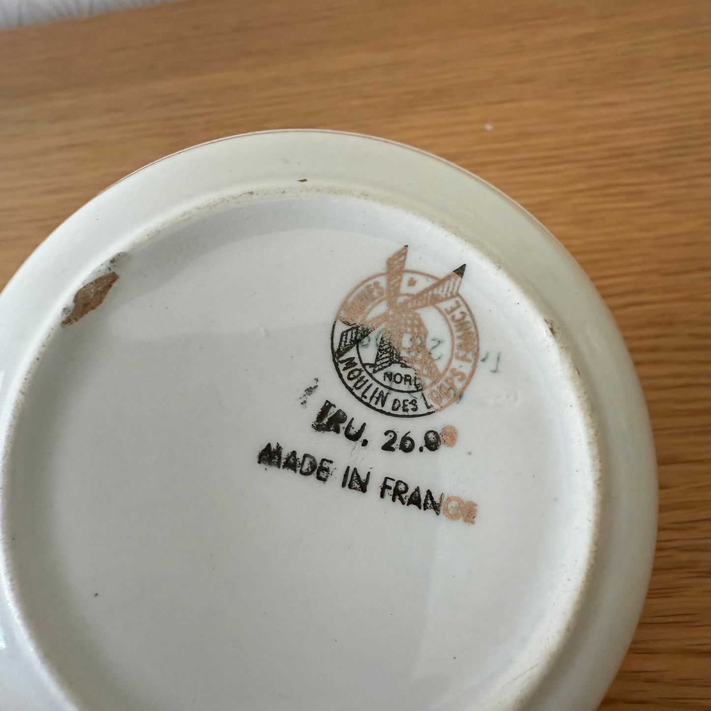 Vintage Perrier Jouet Champagne Ashtray French Porcelain Epernay 2507257 Perrier Jouet