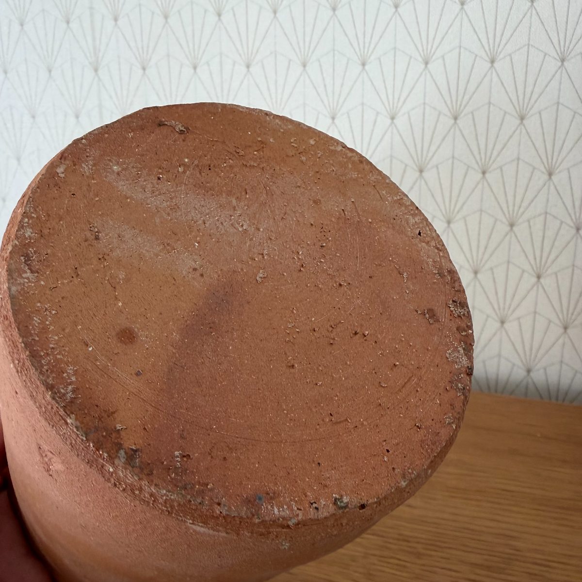 French Antique Terracotta Jar Glazed Interior Farmhouse Storage Pot 1410267 Fleamarketfrance