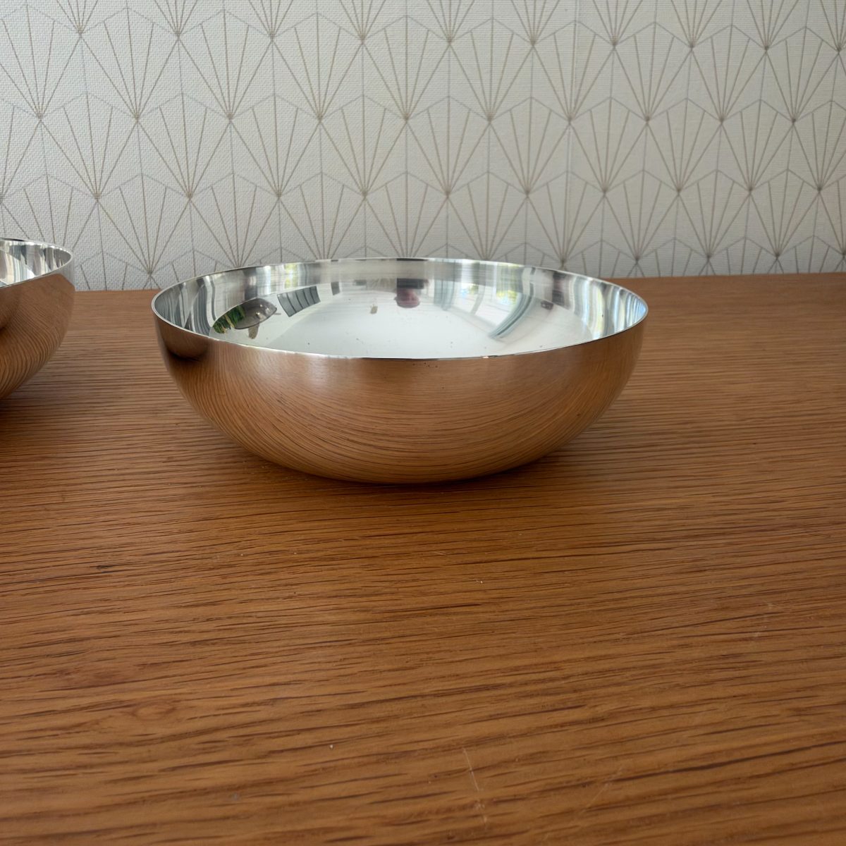 Christofle Silver Plated Bowls Pair Vintage French Coupelles 2210262 Fleamarketfrance