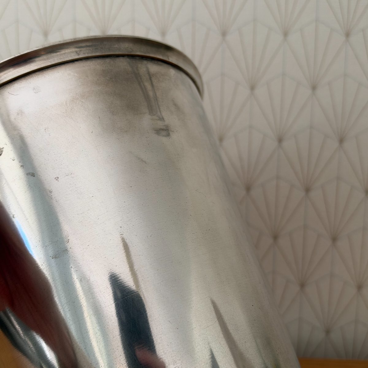 Vintage Moet Chandon French Champagne Ice Bucket Silver Copper 20102629 Fleamarketfrance